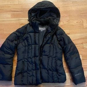 Eddie Bauer puffer jacket, size medium